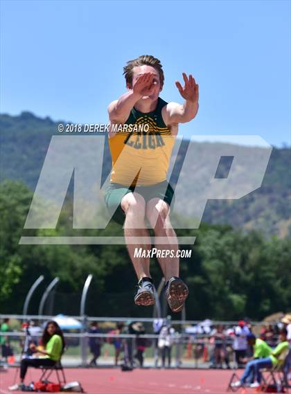 Thumbnail 2 in CIF CCS Trials (Boys Long Jump) photogallery.