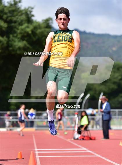 Thumbnail 3 in CIF CCS Trials (Boys Long Jump) photogallery.