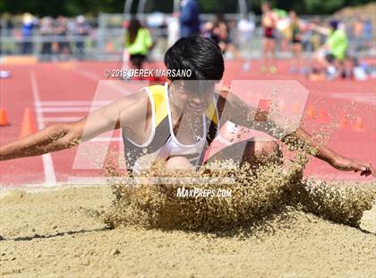 Thumbnail 1 in CIF CCS Trials (Boys Long Jump) photogallery.