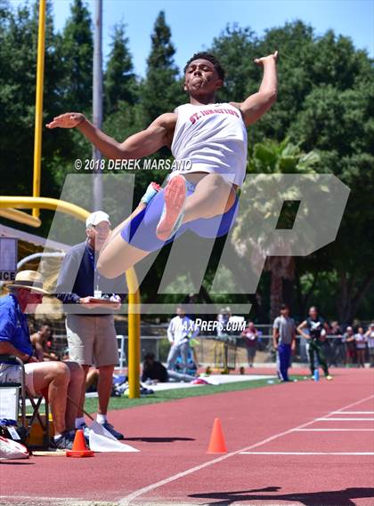 Thumbnail 1 in CIF CCS Trials (Boys Long Jump) photogallery.