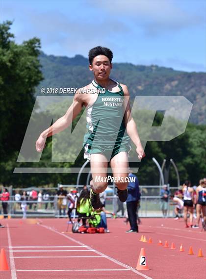 Thumbnail 1 in CIF CCS Trials (Boys Long Jump) photogallery.