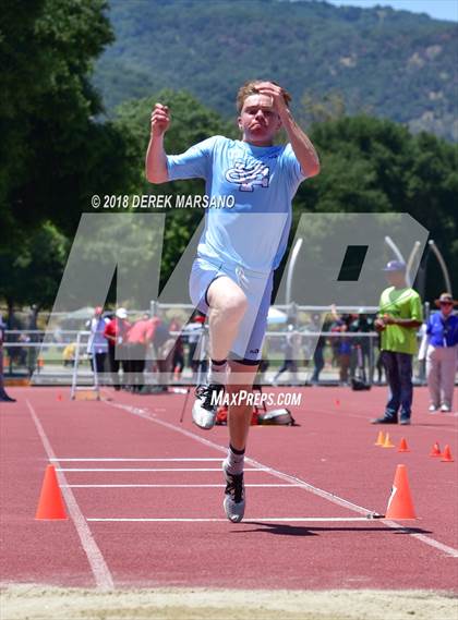 Thumbnail 1 in CIF CCS Trials (Boys Long Jump) photogallery.