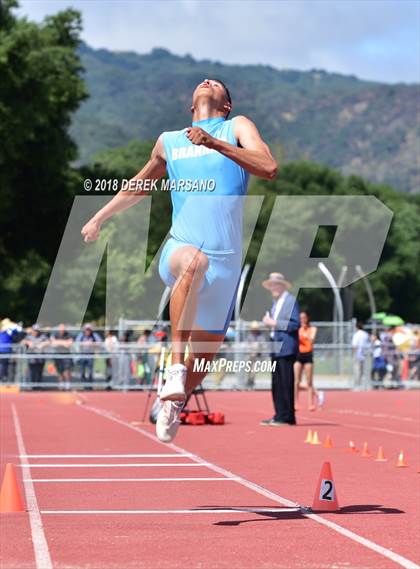 Thumbnail 2 in CIF CCS Trials (Boys Long Jump) photogallery.