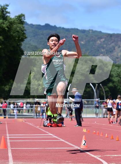 Thumbnail 3 in CIF CCS Trials (Boys Long Jump) photogallery.