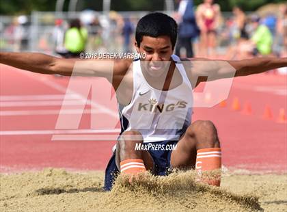 Thumbnail 1 in CIF CCS Trials (Boys Long Jump) photogallery.