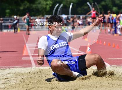 Thumbnail 2 in CIF CCS Trials (Boys Long Jump) photogallery.