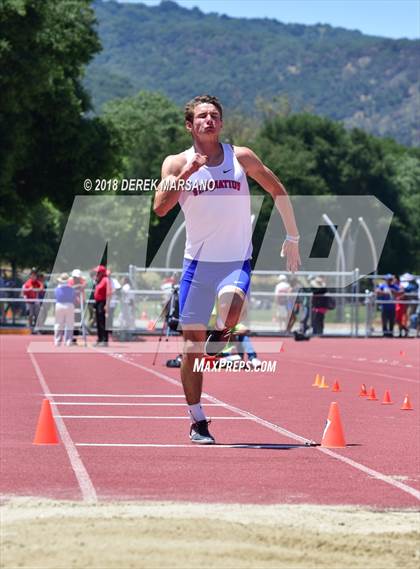 Thumbnail 1 in CIF CCS Trials (Boys Long Jump) photogallery.