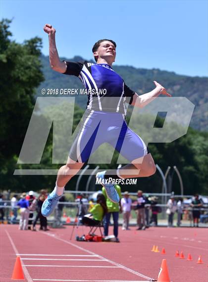 Thumbnail 3 in CIF CCS Trials (Boys Long Jump) photogallery.