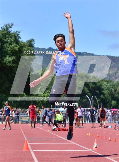 Thumbnail 2 in CIF CCS Trials (Boys Long Jump) photogallery.