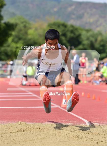 Thumbnail 3 in CIF CCS Trials (Boys Long Jump) photogallery.