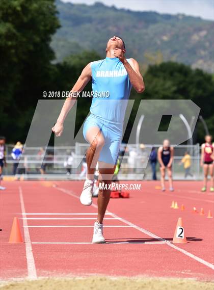Thumbnail 3 in CIF CCS Trials (Boys Long Jump) photogallery.