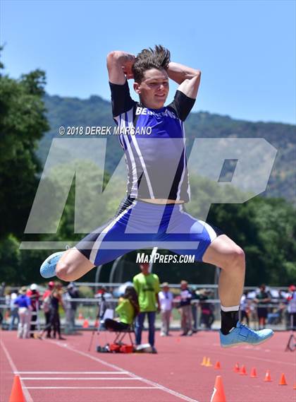 Thumbnail 1 in CIF CCS Trials (Boys Long Jump) photogallery.