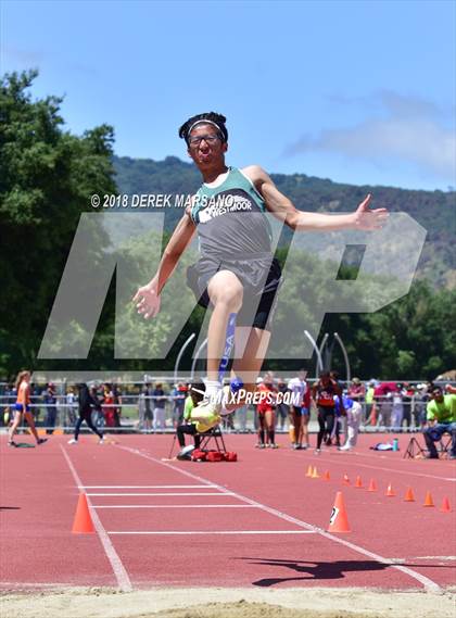 Thumbnail 1 in CIF CCS Trials (Boys Long Jump) photogallery.