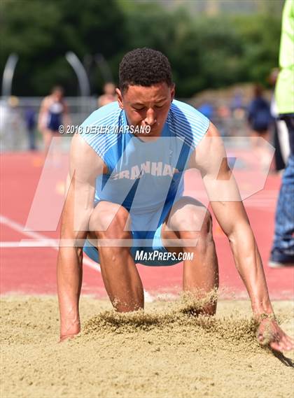 Thumbnail 2 in CIF CCS Trials (Boys Long Jump) photogallery.