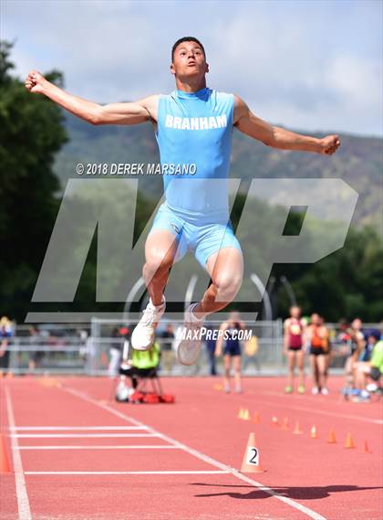 Thumbnail 2 in CIF CCS Trials (Boys Long Jump) photogallery.