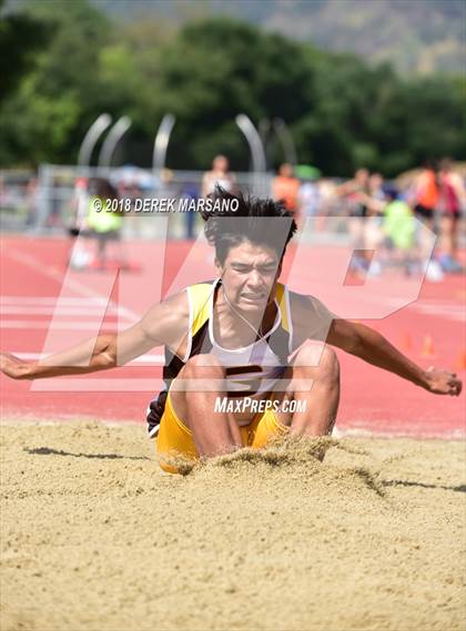 Thumbnail 2 in CIF CCS Trials (Boys Long Jump) photogallery.