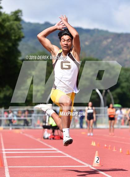 Thumbnail 2 in CIF CCS Trials (Boys Long Jump) photogallery.