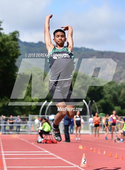Thumbnail 2 in CIF CCS Trials (Boys Long Jump) photogallery.