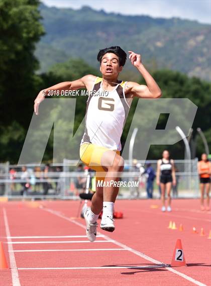 Thumbnail 1 in CIF CCS Trials (Boys Long Jump) photogallery.