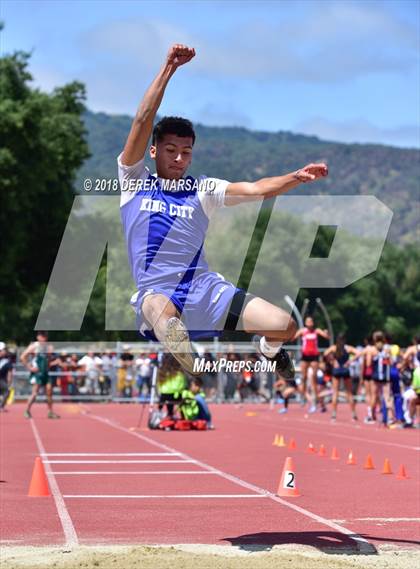 Thumbnail 3 in CIF CCS Trials (Boys Long Jump) photogallery.