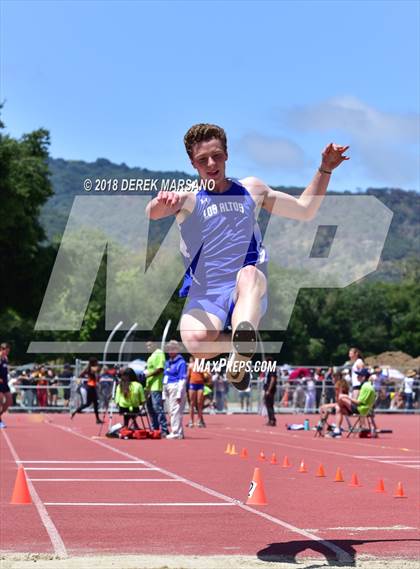 Thumbnail 1 in CIF CCS Trials (Boys Long Jump) photogallery.