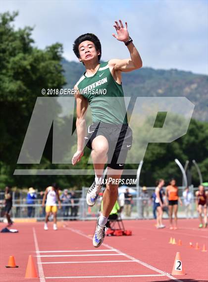 Thumbnail 2 in CIF CCS Trials (Boys Long Jump) photogallery.