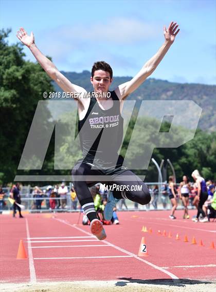 Thumbnail 1 in CIF CCS Trials (Boys Long Jump) photogallery.