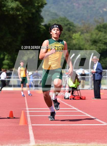 Thumbnail 2 in CIF CCS Trials (Boys Long Jump) photogallery.