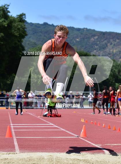 Thumbnail 1 in CIF CCS Trials (Boys Long Jump) photogallery.