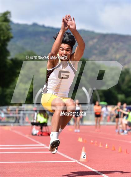 Thumbnail 3 in CIF CCS Trials (Boys Long Jump) photogallery.