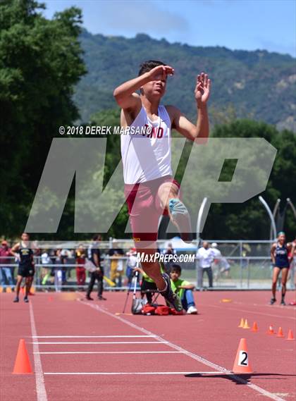 Thumbnail 2 in CIF CCS Trials (Boys Long Jump) photogallery.