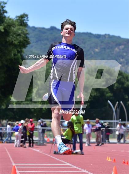 Thumbnail 2 in CIF CCS Trials (Boys Long Jump) photogallery.