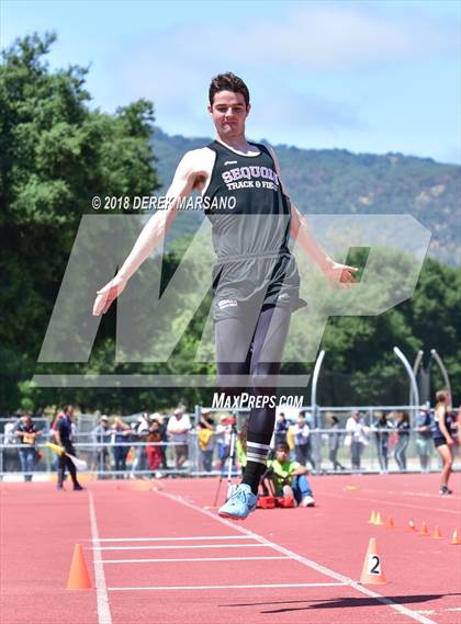 Thumbnail 2 in CIF CCS Trials (Boys Long Jump) photogallery.