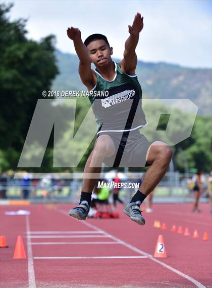 Thumbnail 2 in CIF CCS Trials (Boys Long Jump) photogallery.