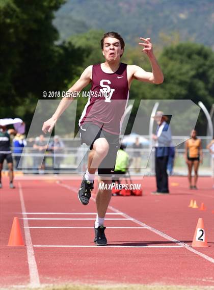 Thumbnail 1 in CIF CCS Trials (Boys Long Jump) photogallery.