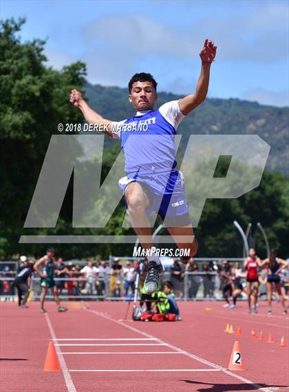 Thumbnail 2 in CIF CCS Trials (Boys Long Jump) photogallery.