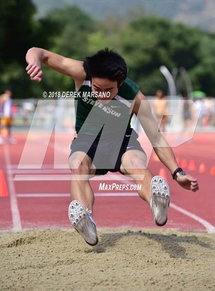 Thumbnail 3 in CIF CCS Trials (Boys Long Jump) photogallery.