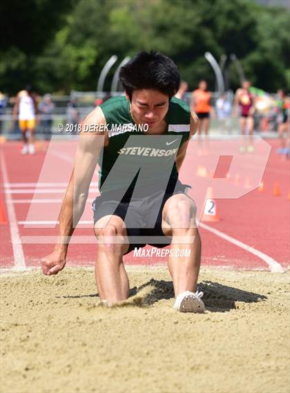 Thumbnail 2 in CIF CCS Trials (Boys Long Jump) photogallery.
