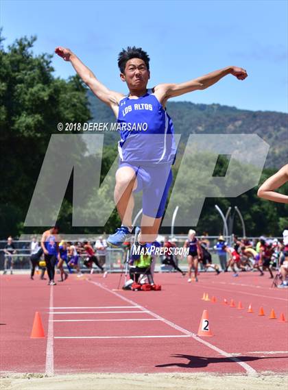 Thumbnail 1 in CIF CCS Trials (Boys Long Jump) photogallery.