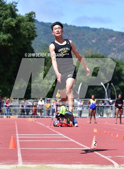 Thumbnail 3 in CIF CCS Trials (Boys Long Jump) photogallery.