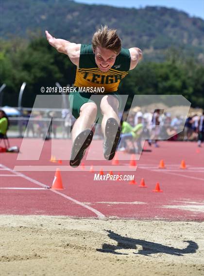 Thumbnail 3 in CIF CCS Trials (Boys Long Jump) photogallery.