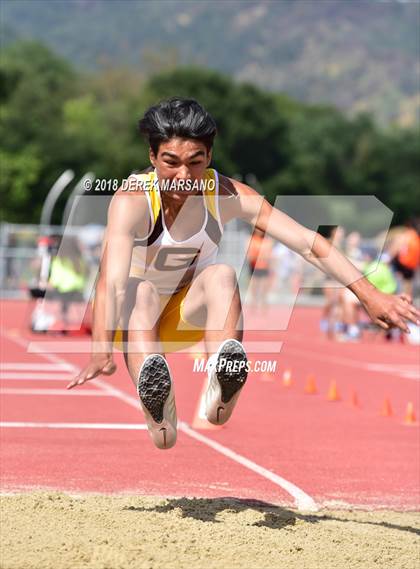 Thumbnail 1 in CIF CCS Trials (Boys Long Jump) photogallery.