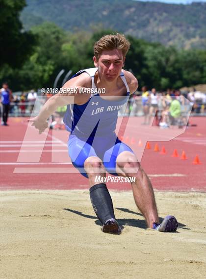 Thumbnail 3 in CIF CCS Trials (Boys Long Jump) photogallery.
