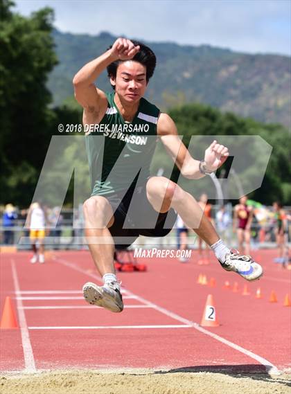 Thumbnail 1 in CIF CCS Trials (Boys Long Jump) photogallery.