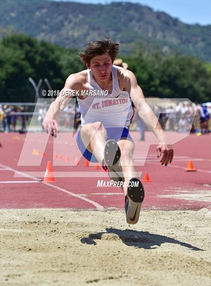 Thumbnail 2 in CIF CCS Trials (Boys Long Jump) photogallery.