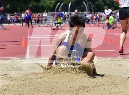 Thumbnail 1 in CIF CCS Trials (Boys Long Jump) photogallery.
