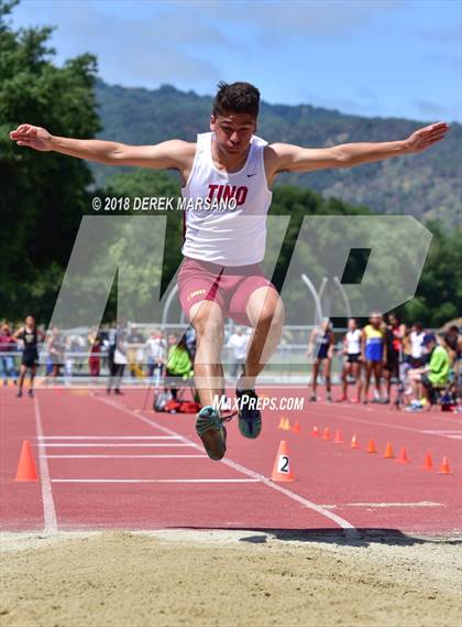 Thumbnail 2 in CIF CCS Trials (Boys Long Jump) photogallery.