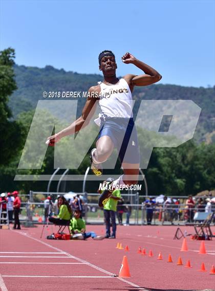 Thumbnail 1 in CIF CCS Trials (Boys Long Jump) photogallery.