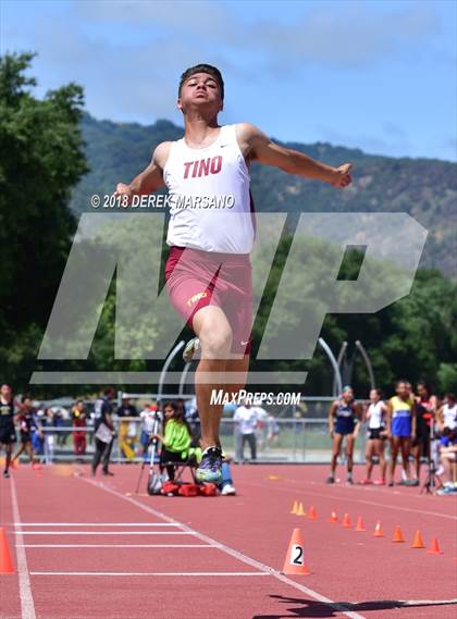 Thumbnail 1 in CIF CCS Trials (Boys Long Jump) photogallery.