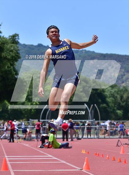 Thumbnail 2 in CIF CCS Trials (Boys Long Jump) photogallery.